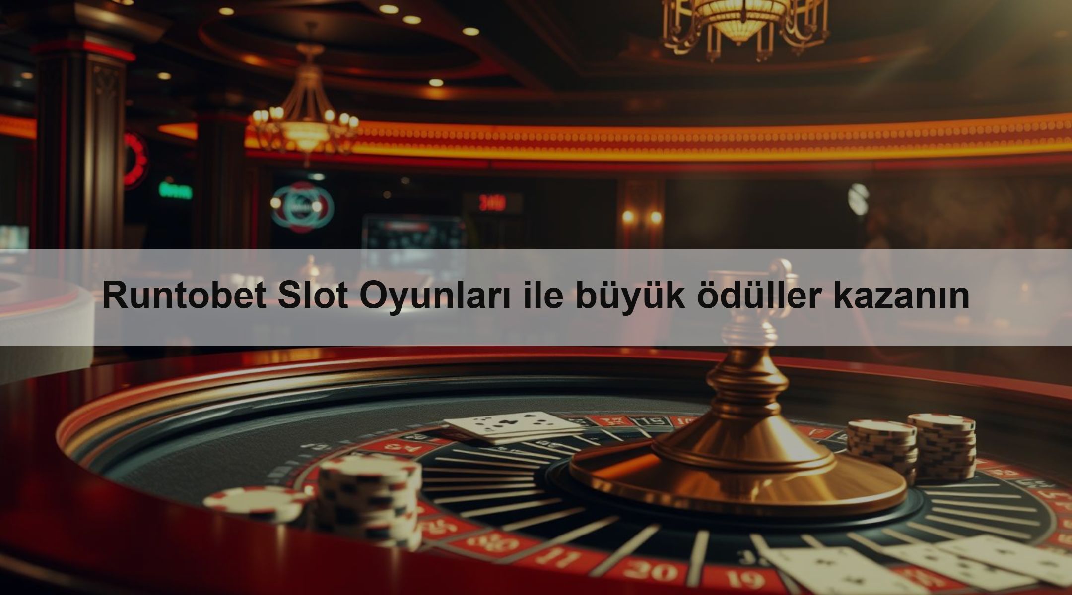 Runtobet Slot Oyunları ile büyük ödüller kazanın
