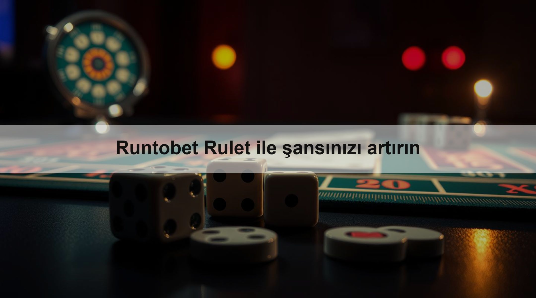 Runtobet Rulet ile şansınızı artırın